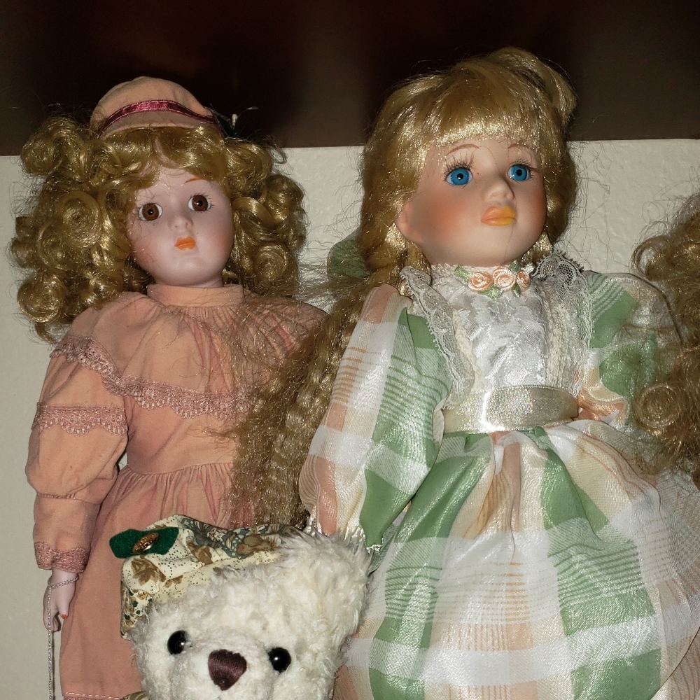 4, Heritage, porcelain, dolls